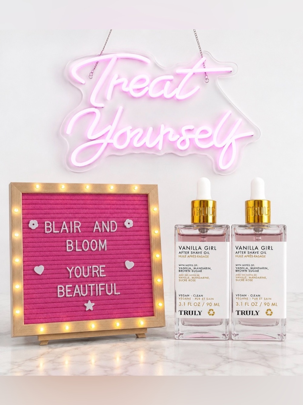 Truly Beauty Vanilla Girl After Shave Oil Bundle